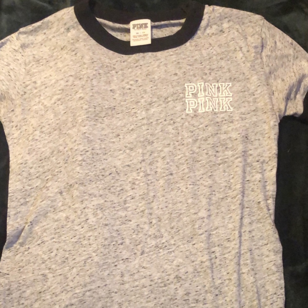 Pink ringer tee